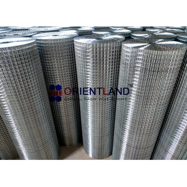18 Gauge Gi 1/2" Square Welded Wire Mesh Width 3" Free Sample