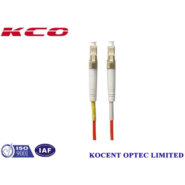 2.0m 2.0mm Multimode Fiber Optic Patch Cord with 62.5/125 Core for High Density Connectivity