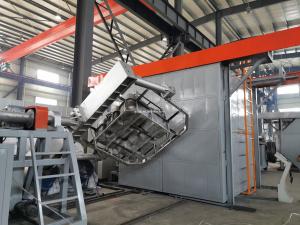 Quality 380V/50Hz Rotational Molding Equipment With Siemens PLC for produce cooler box for sale
