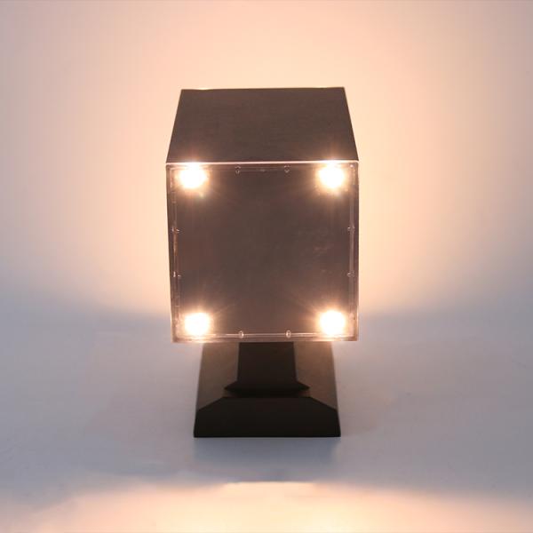 Outdoor LED Solar Up Down Wall Lights Rectangular IP65 3.2V 1200mAh