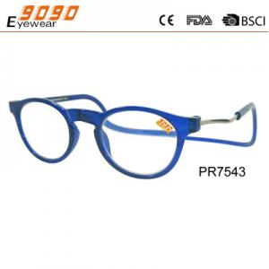 Quality 2018 most popular glasses Wholesale magnetic round frame reading glasses for sale