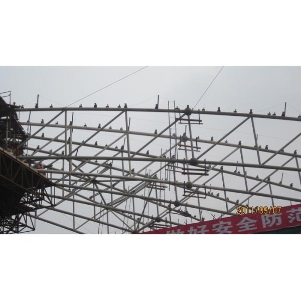 High Rise Building Structures , Building House With Steel Frame