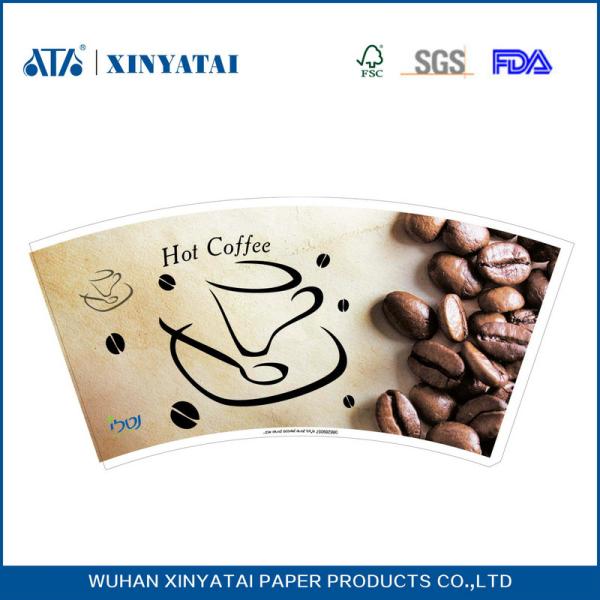 Customized Printed Paper Cup Fan for Paper Cups Making Industry , Offset & Flexo Printing
