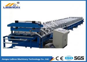 PLC control automatic new floor deck roll forming machine 2018 new type roof tile machine