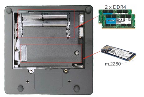 N4500 N5100 N5105 Fanless Mini PC 4XUSB3.0 HDMI DP Mini Desktop Computer