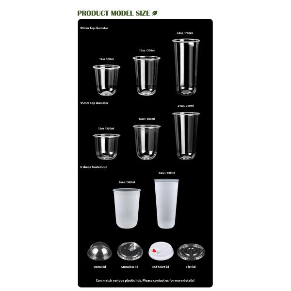 30-Day Return refunds for Custom U Shape Clear Compostable Biodegradable Plastic Cup
