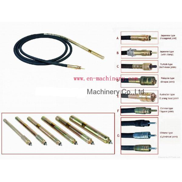 Eccentric Type Vibrator Construction Site Portable Hand Held Concrete Vibrator Flexible