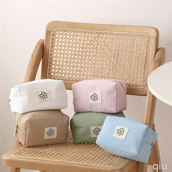 Print Pattern Type Polyester Makeup Bag Multifunction Custom Cosmetic Bag with Handle