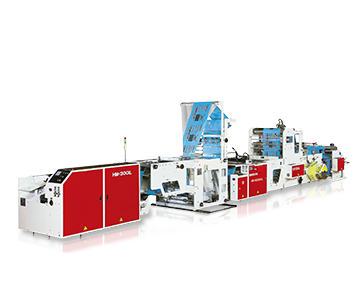 Draw Tape Automatied Garbage Bag Making Machine for Overlap / Perforation Bag on Roll no Core