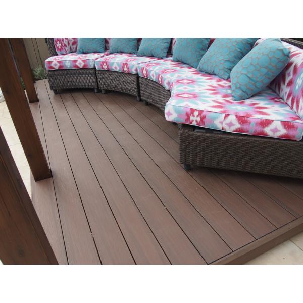 146 X 22 WPC Floor Decking Wpc Panel Wood Hollow Plastic Decking Boards Composite