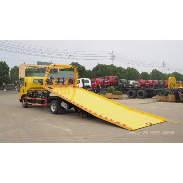5T Dongfeng Flatbed Wrecker 4*2 Extended Cooling System for Middle Eastern Climate