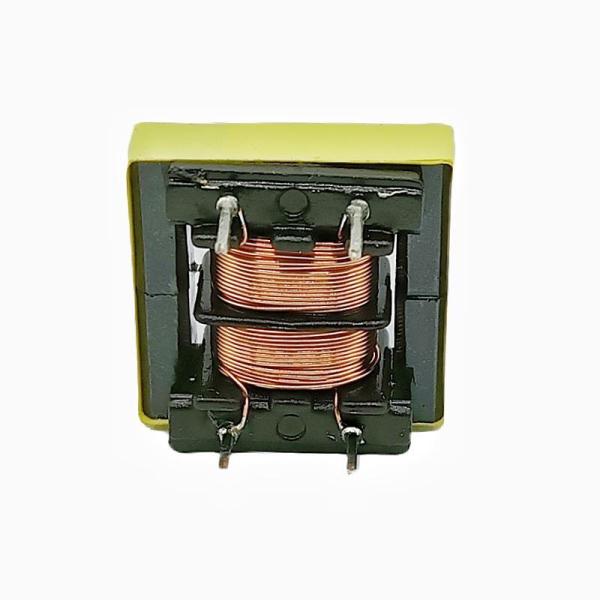 EE14 High Frequency Transformer Power Supply Ferrite Core Vertical High Voltage 30mH Inductance