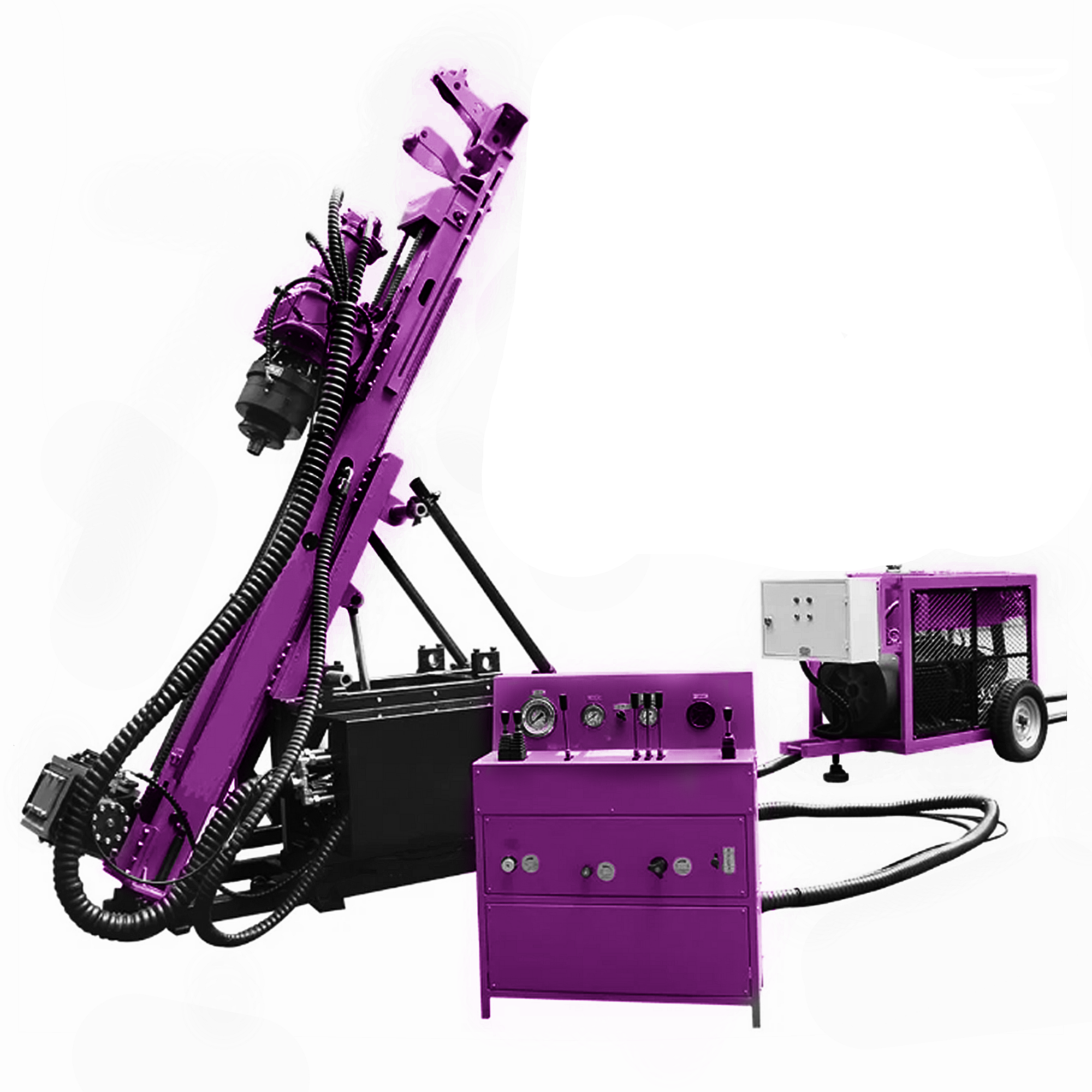 Mobile Underground Core Drilling Rig Hydraulic Core Sample Drilling Rig Manufacturers