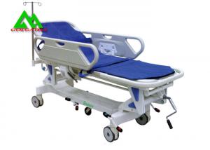 China Hospital Electric Emergency Ambulance Stretcher Bed Trolley Height Adjustable on sale