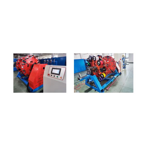 48 Core Fiber Buffer Stranding Cage Wire Cable Bunching Machine Rigid Stranding Machine