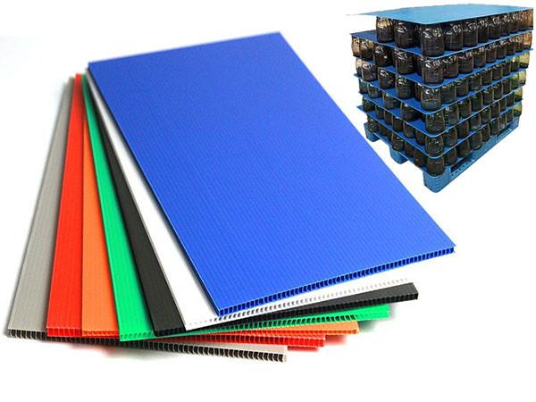 Buy Fluted Polypropylene Corrugated Plastic Sheets Waterproof at wholesale prices