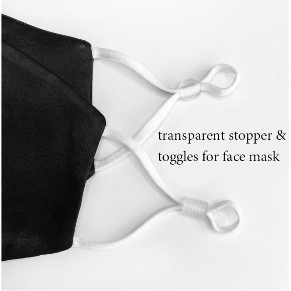 Transparent Stopper & Toggles For Face Mask