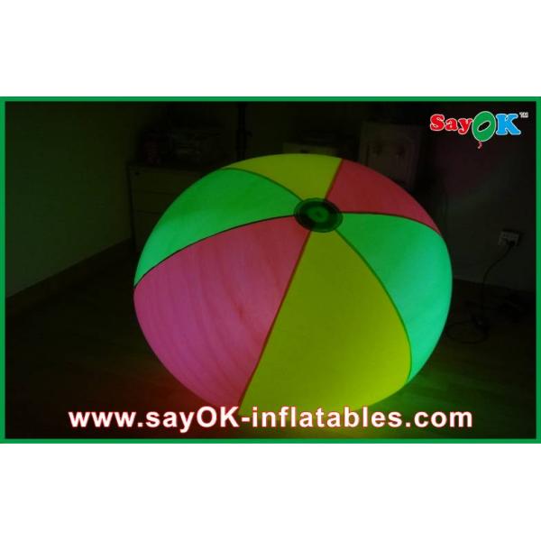 2m Event Diameter Ball Inflatable Lighting Decoration With LED Lighting