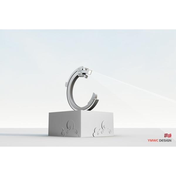 Die Casting Technique Metallic Gloss Sculpture for Customized Support and Appearance