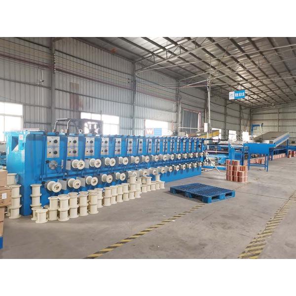 SGS Continuous Copper Wire Drawing Machine 3 Phase Antiwear Practical