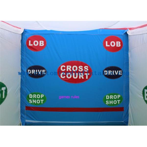 Inflatable Squash Court For Party Game , Inflatable Squash Game Field For Athlete
