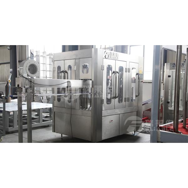 PET / Plastic Automatic Water Bottle Filling Machine 2000BPH For 200-2000ML Bottle