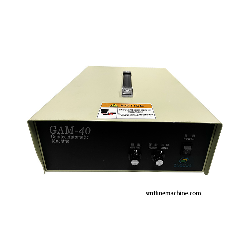 GAM-40 Manual Ultrasonic Stencil Cleaning System side view
