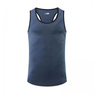 Moisture Wicking Summer Mens Vest Leisure Sports Breathable Quick Drying Elastic Cool