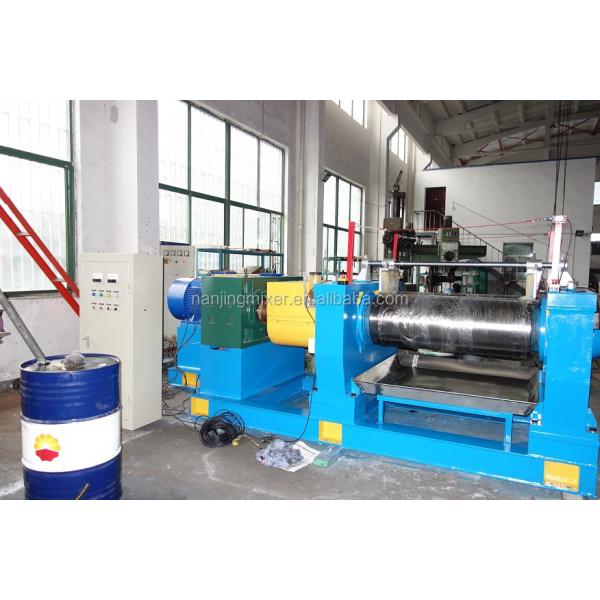 Two Rolls rubber processing mixer machinery/xk-160 open mixing mill