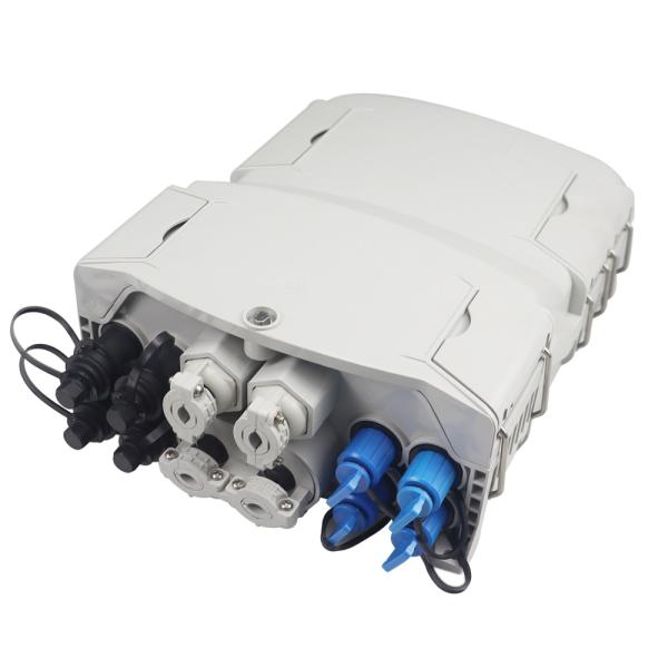 8 Core Waterproof Fiber Optic Distribution Box With Mini SC Adapter / Optitap Adapter