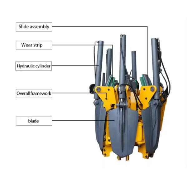Trees Planting Digging Machines Tree Transplanter Spade For Wheel Loader Tree Digger Tree Spade
