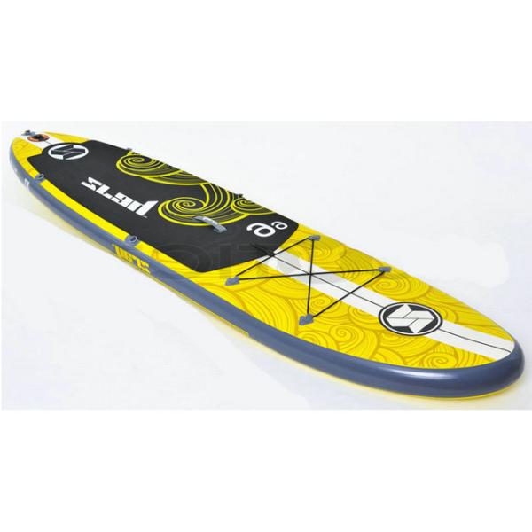 Yellow Customized Inflatable Water Toys / Inflatable Sup Board with 2 years warranty