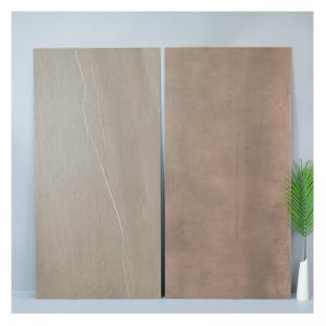 Quality Foshan New Style Brown Color Interior Floor Tiles , 600x1200 Rustic Wall Tiles for sale