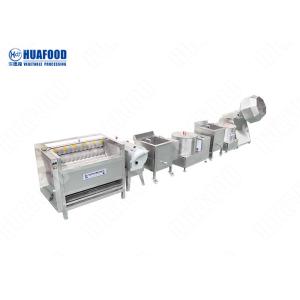 200kg/H Semi-Automatic Potato Chips Processing Line