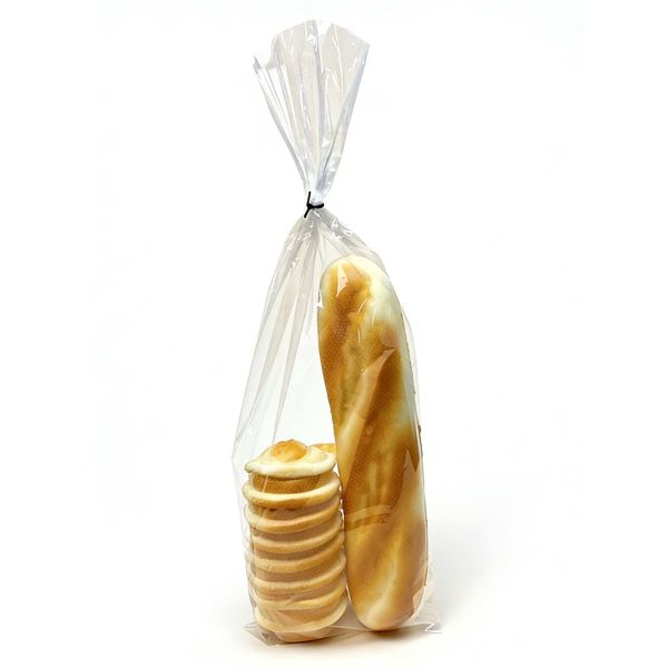 Transparent Micro Perforated Bag Allowing Easy Product Visibility While Ensuring Proper Air Circulation and Freshness
