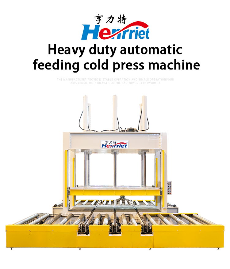 Continuous Production H-Frame Cold Press: Dual-Side Automatic Conveyor for Large Aluminum Single Sheets Metal Boards