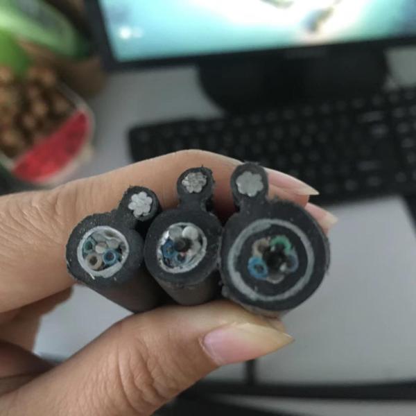 Outdoor Double Jacket Single Armoured Fiber Optic Cable DJSA