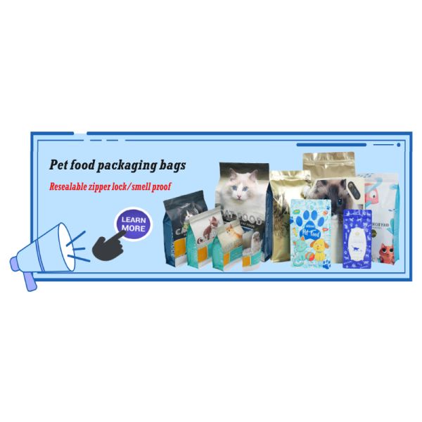 Customized Thickness Food Packaging Mylar Bag Ziplock Pouch Single Color Printing Plastic Packaging Bag Stand Up Pouch