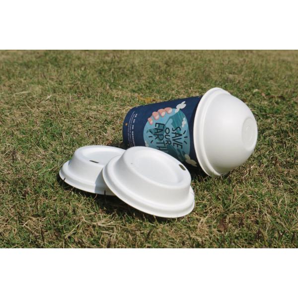GB/T7974 Plant Fiber Based Cold Drinking Biodegradable cup Lids