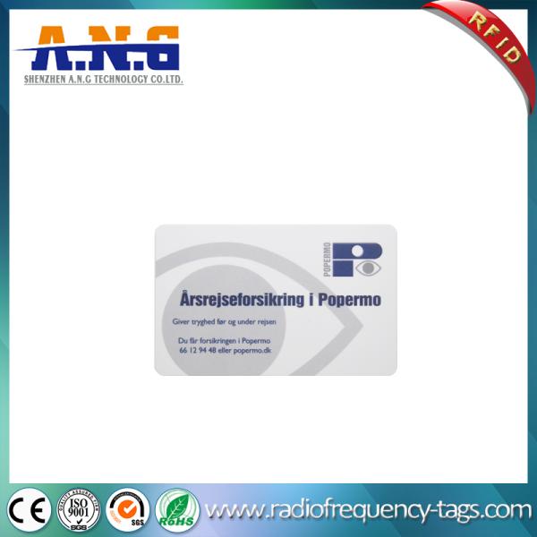 Round Corner Plastic Smart Card / Smart Card With Full Color Printing