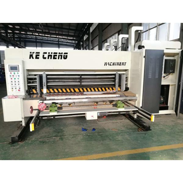 Two Color Corrugated Flexo Printing Machine 1224 Lead Edge Feeding
