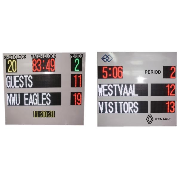 Moving Stand Full Color Scoreboard With Team Name