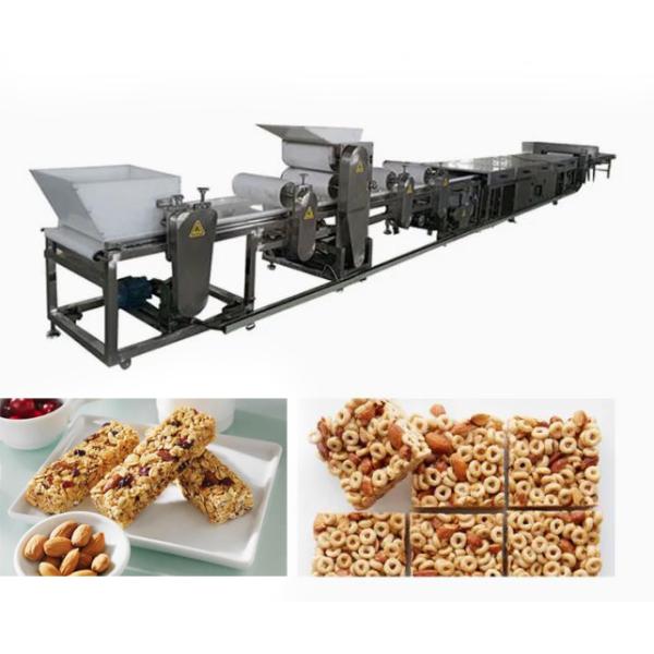 New Condition Puffed cereal bar Making Machine Cutting Line with Touch Screen