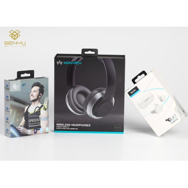 Recyclable Headphone 950g/Sm Paper Box Packaging