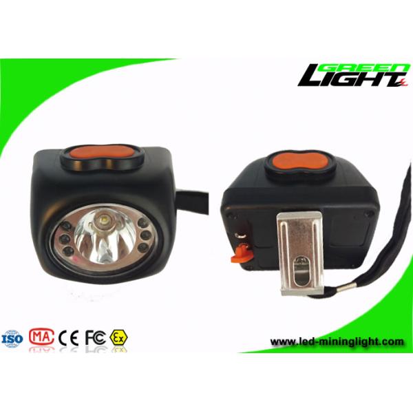 Digital Screen Portable Cordless Mining Cap Lamps IP68 8000lux High Brightness