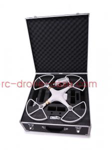 Quality DJI Phantom 4 & 3 Aluminum Hard Carrying Case With Prop Guards Attached for sale