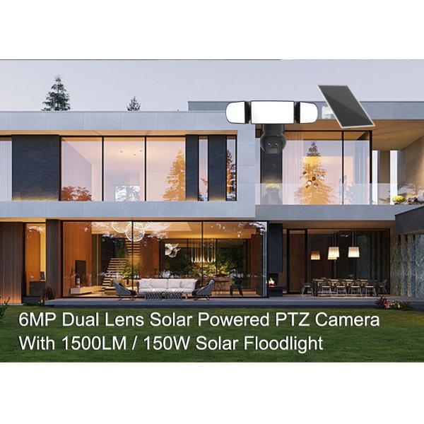 6MP 4G Solar Security Camera 8W Solar Panel 19200mAh Battery Powered