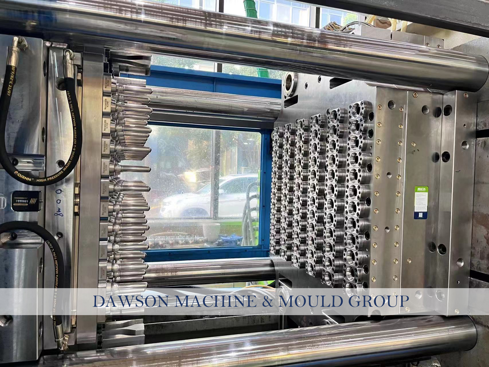 Full Auto PET Preform Injection Molding Machine with 527 Plasticizing Capacity and 28 kW Power