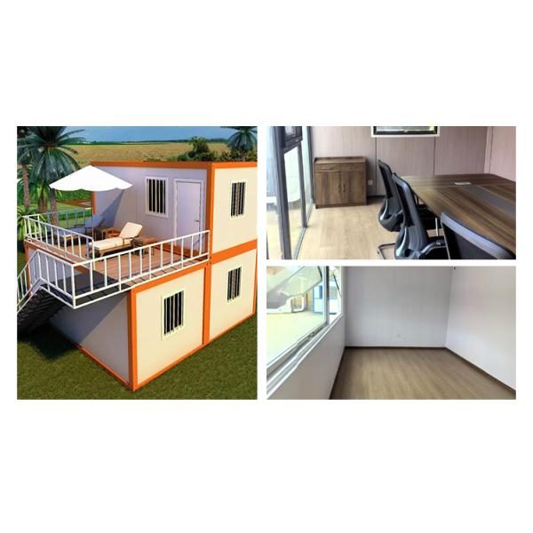 Multi-function Container Shipment Detachable Waterproof Fireproof 40 Ft Modular Homes Container Tiny Prefabricated House