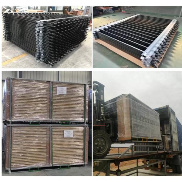 Garrison fence and Flat top fence panel